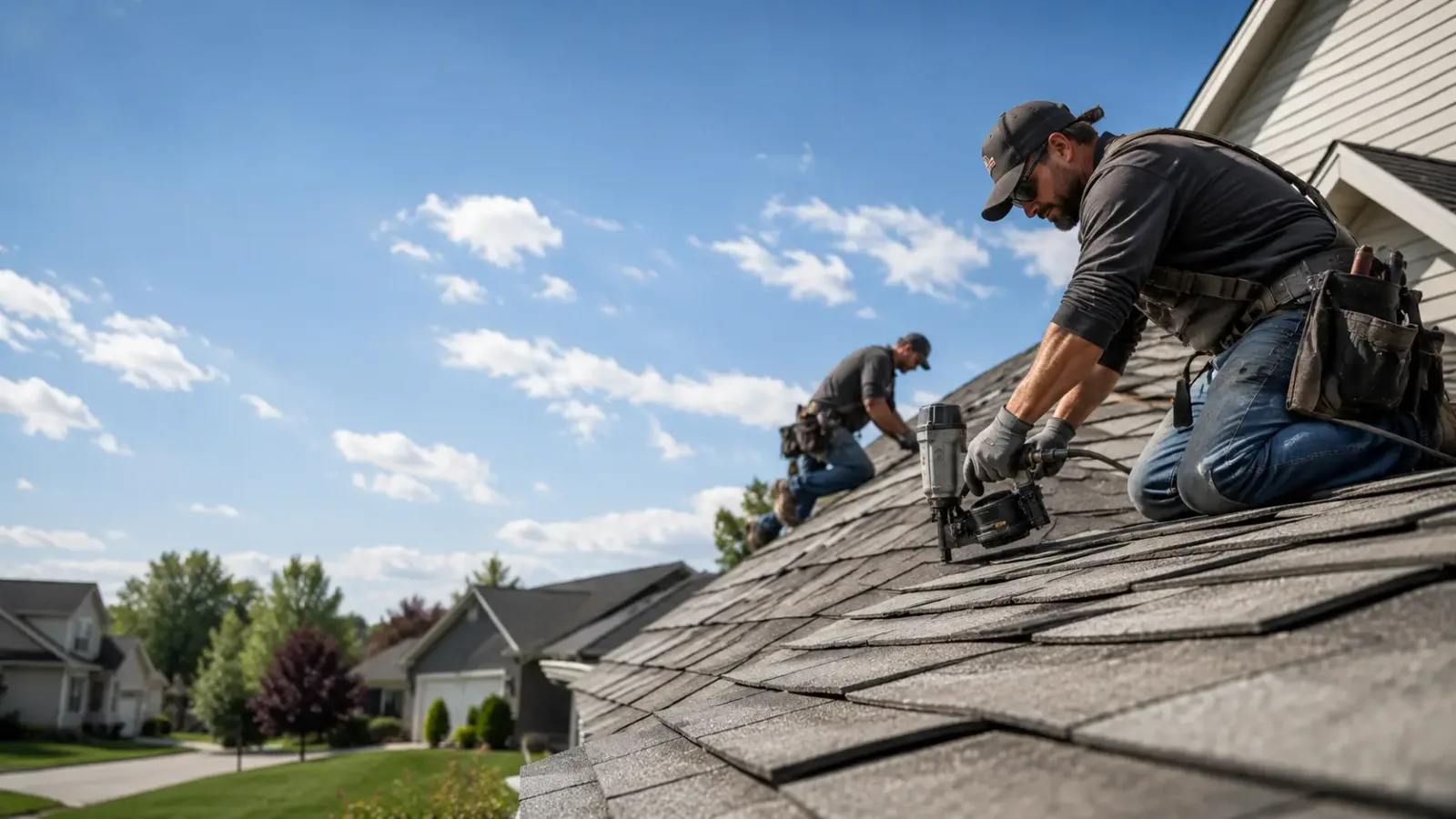 Storm Damage Roof Repair in Kersey, PA near me